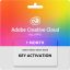 مفتاح تفعيل أصلي  لأدوبي لمدة شهر مع  تجديد تلقائي   key ADOBE CREATIVE CLOUD 1 Month